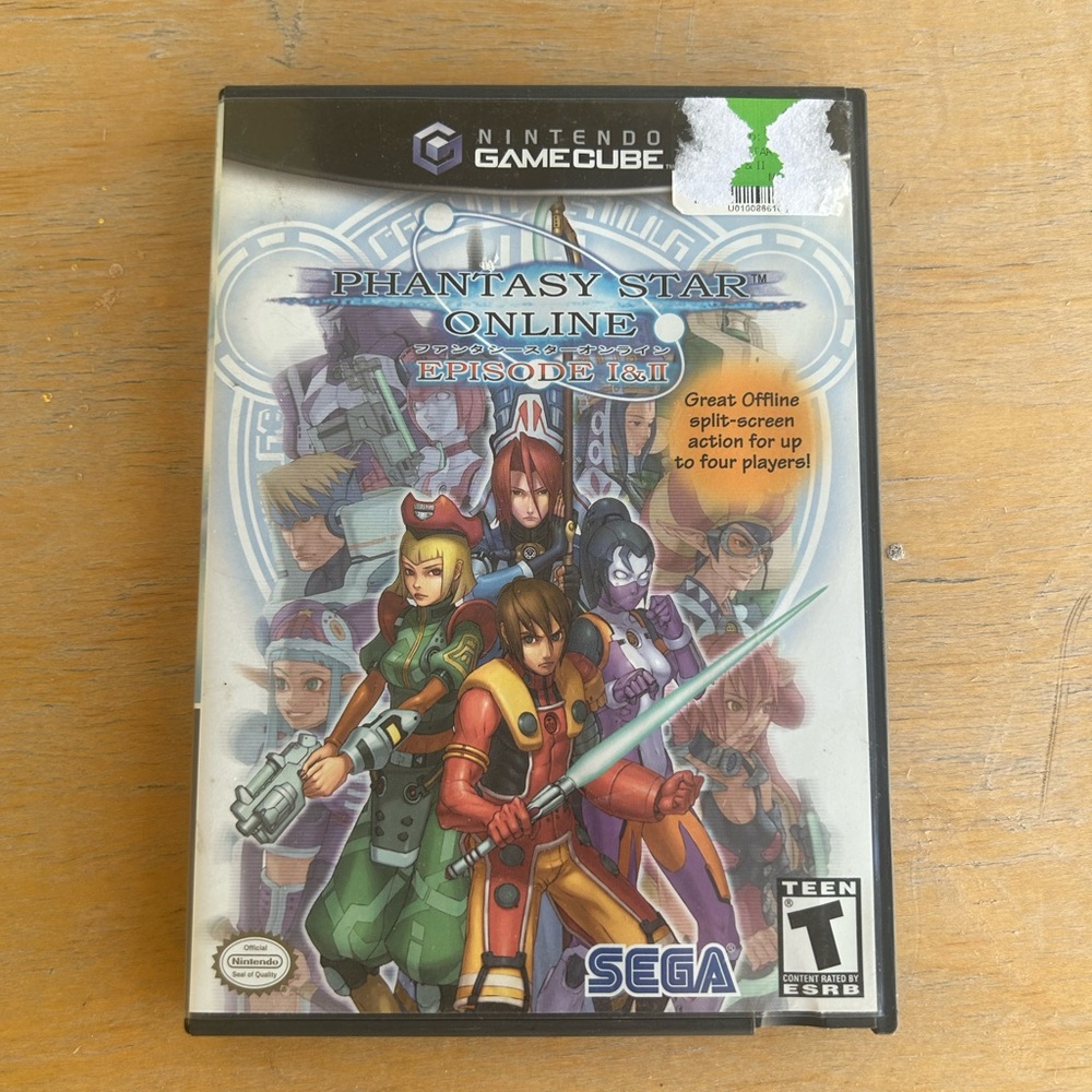 Phantasy Star Online 1 & 2 for GameCube